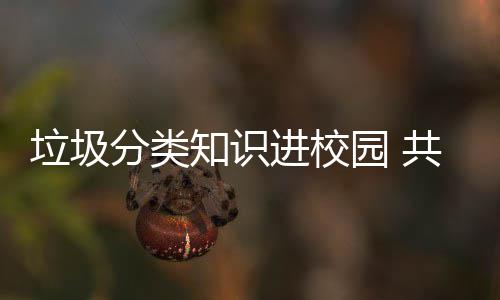 共同园 进校健康家园知识垃圾分类守护
