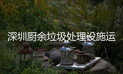 管理规范运行解读垃圾厨余处理深圳设施