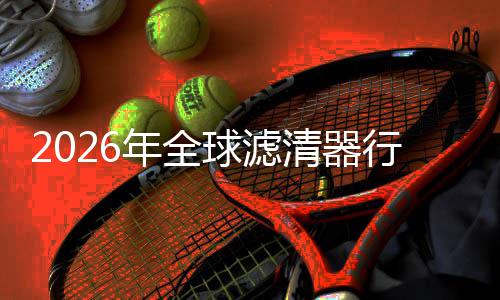 年全行业寻找细分形冠集中军度提的隐球滤清器升至市场